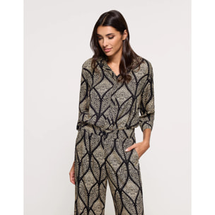 Camisa Manga Larga Negra - Arkine