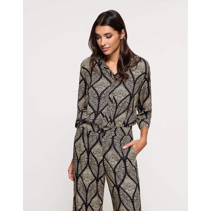 Camisa Manga Larga Negra - Arkine