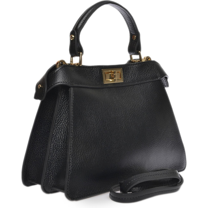 Borsa a mano Anna Luchini Nero