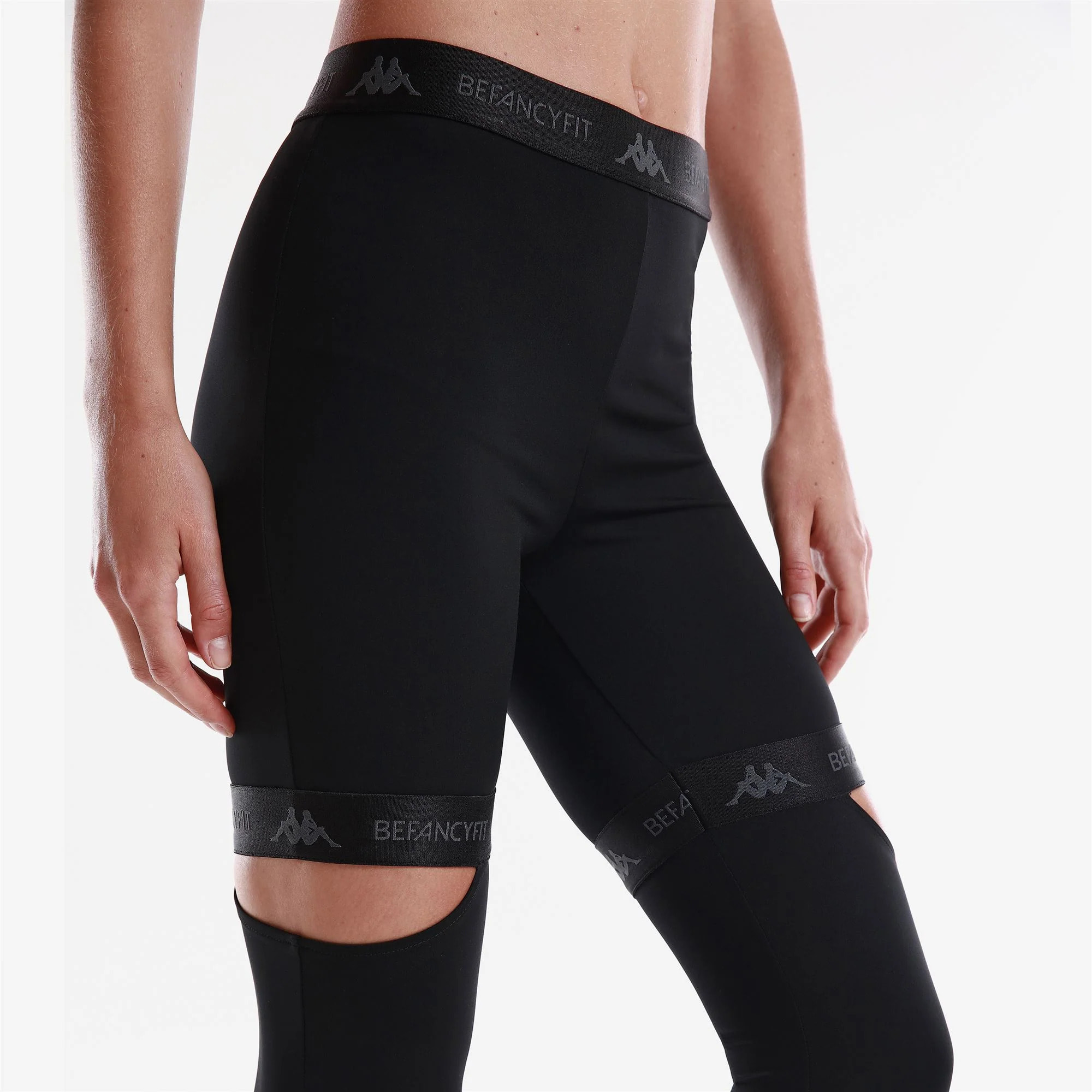 Kappa - Pantalones Mujer Negro - AUTHENTIC BEST