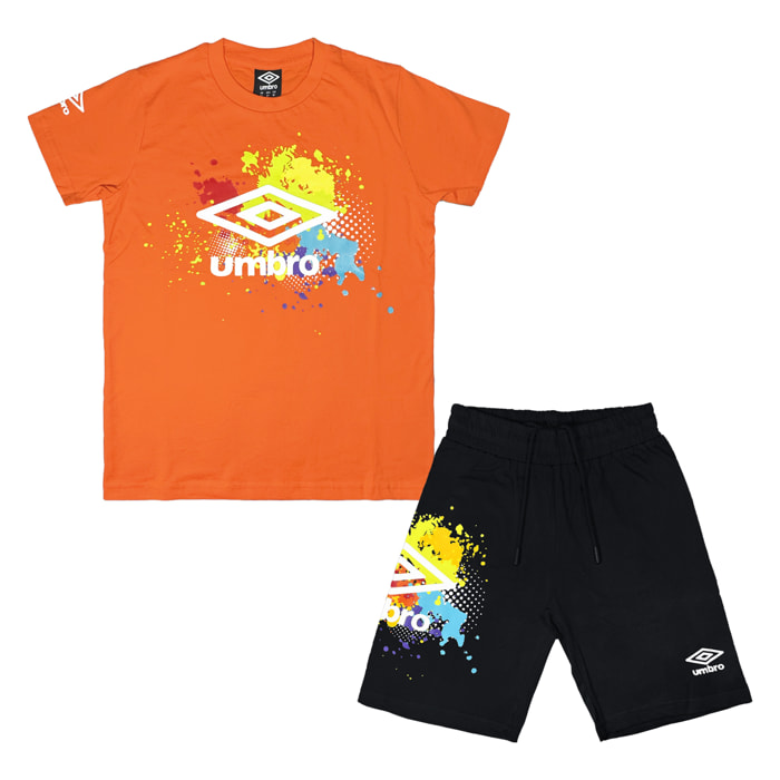 Completo Corto Ragazzo UMBRO Cotone 8 / 16 Anni