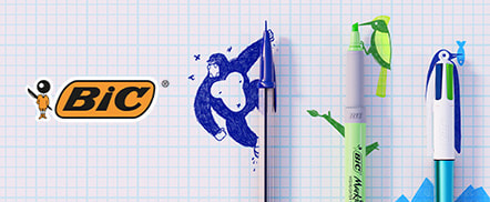 Bic Stylos et petites fournitures