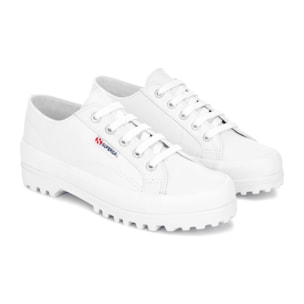 Superga - Sneakers Uomo Donna Bianco - 2555 ALPINA NAPPA
