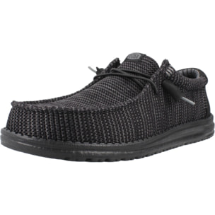 Informales Hombre de la marca HEY DUDE  modelo WALLY STRETCH SOX NEGRO