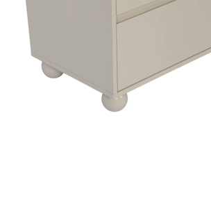 Commode enfant décor bois laqué 3 tiroirs NOUSHKA