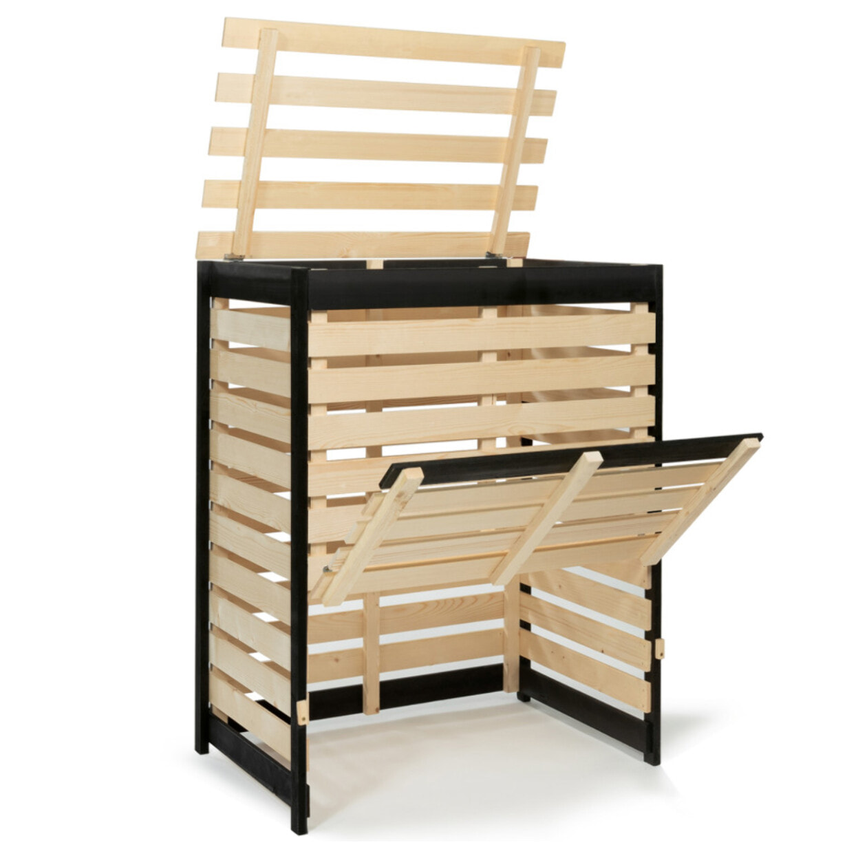 Bac de compostage en bois 400L