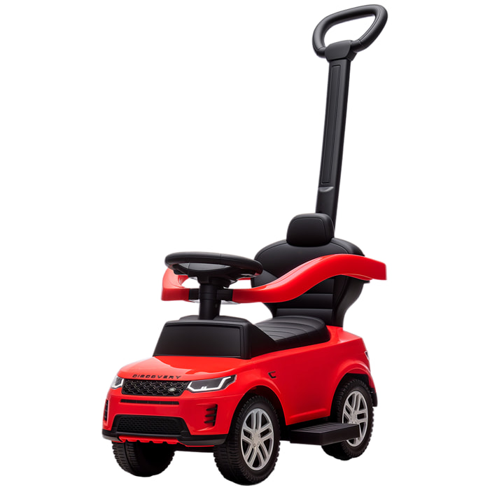 Porteur enfant voiture évolutif 2 en 1 licence Land Rover Discovery Sport effets sonores