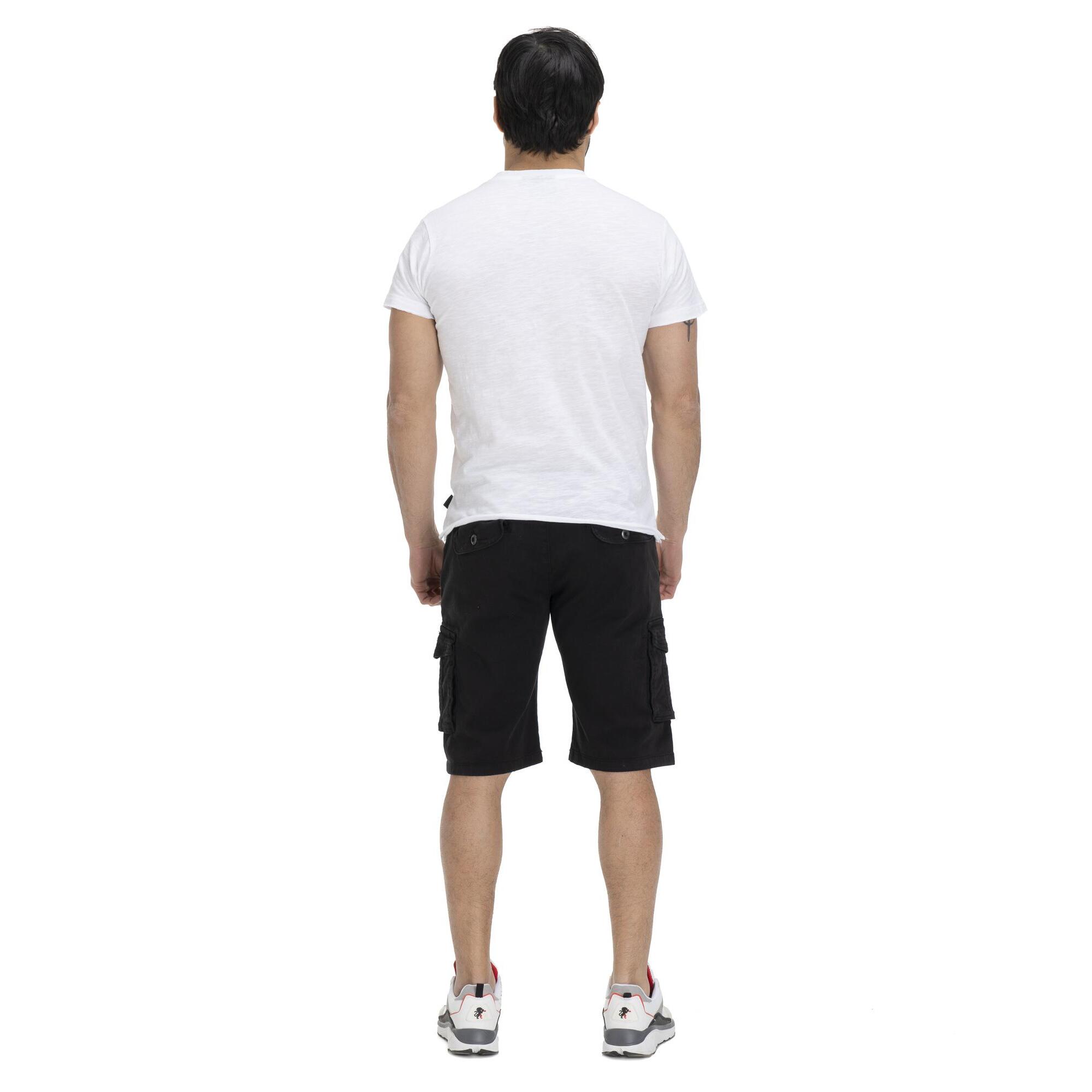 T-shirt da uomo effetto slavato Beach