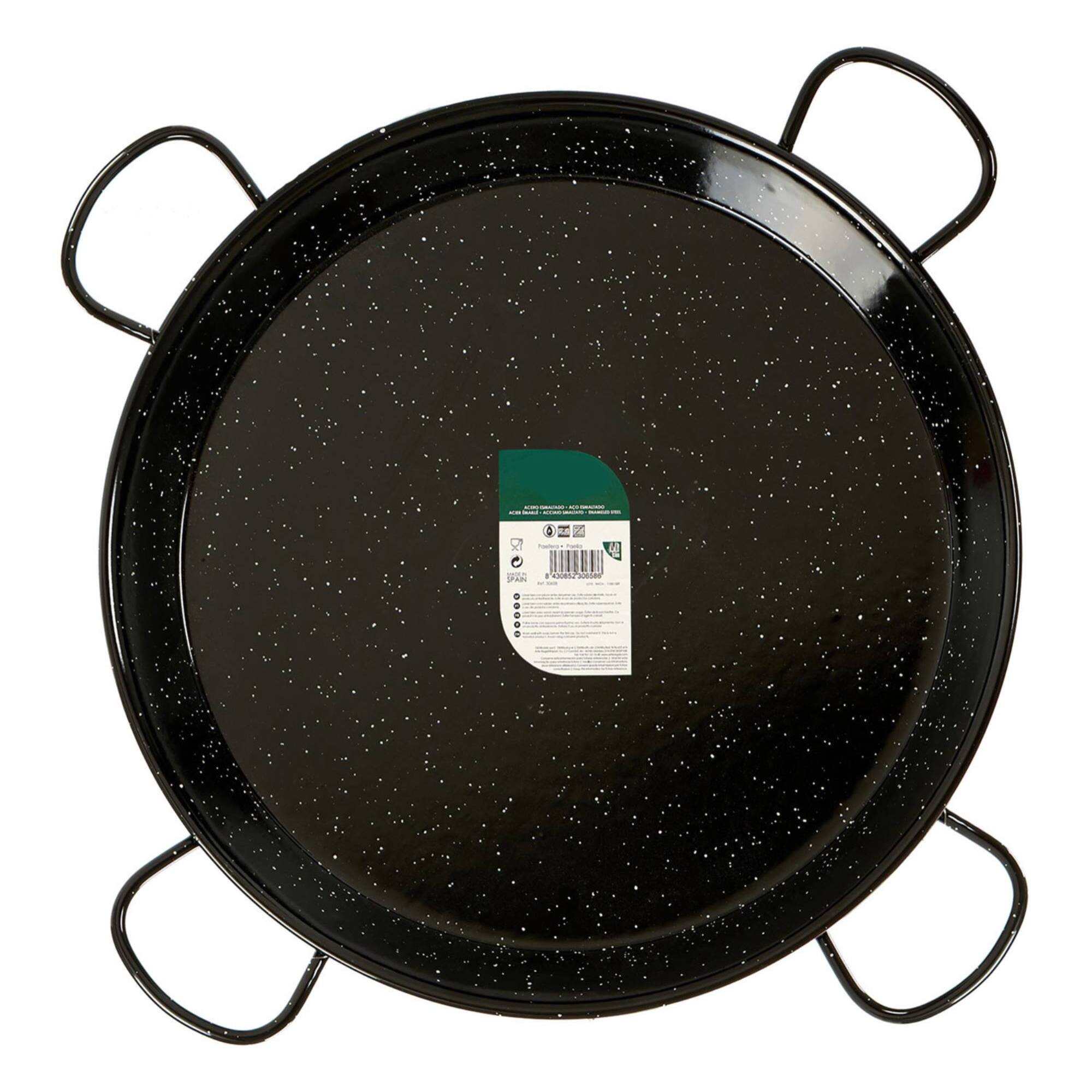 Paellera esmaltada 80 cm 40 raciones colección la dehesa