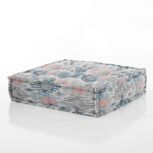 Tomasucci Pouf carré OUTDOOR PASTEL Multicolore