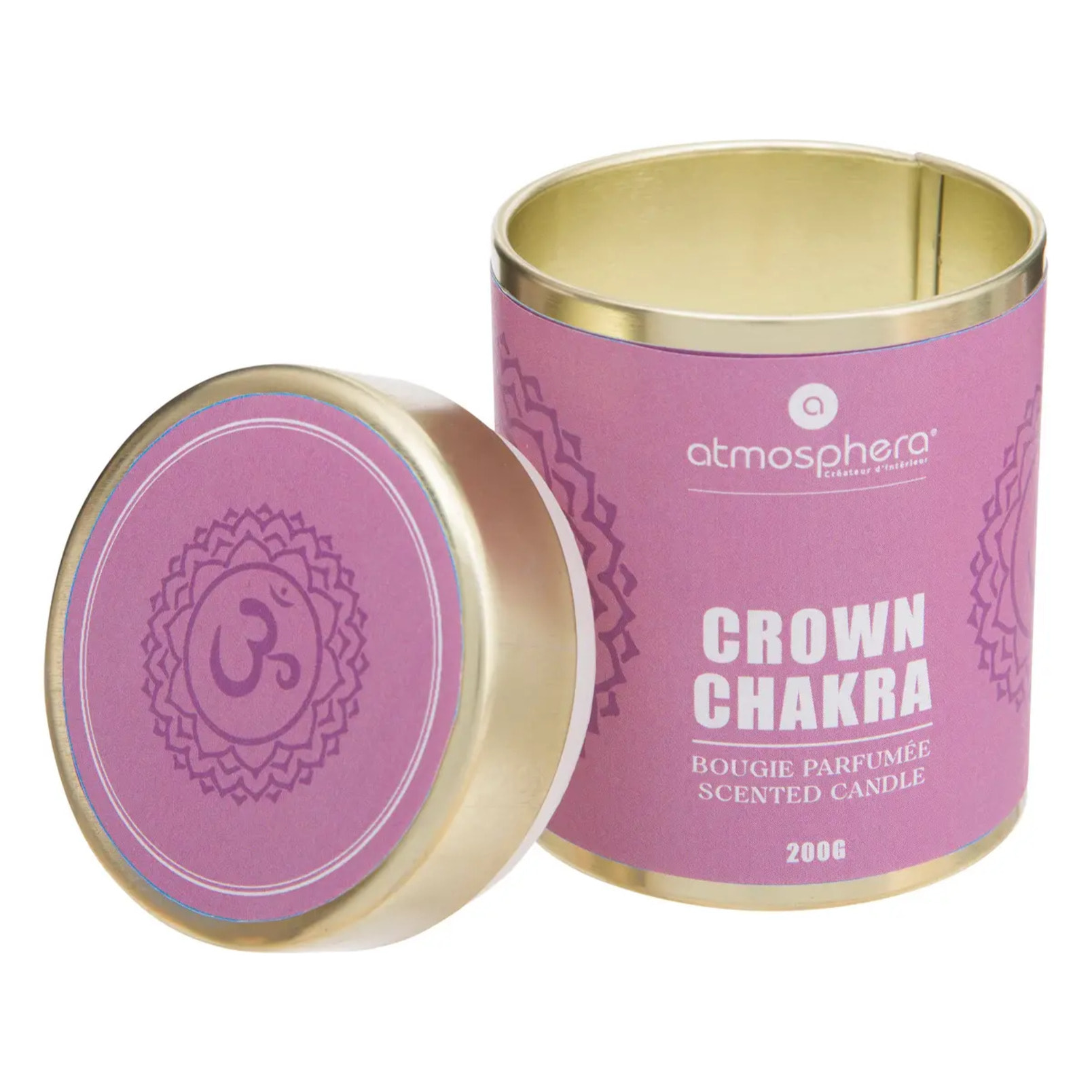 Bougie parfumée "Chakra" - chakra 3e oeil - 200g