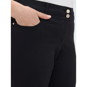 Fiorella Rubino - Pantalones Skinny de algodón - Negro