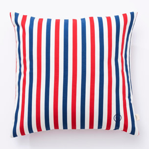 Cojín 40x40cm 100% algodón 300gsm rayas yale el ganso