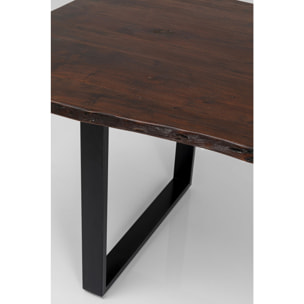 Table Harmony noyer noire Kare Design