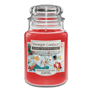 Candela in giara grande Night Before Christmas