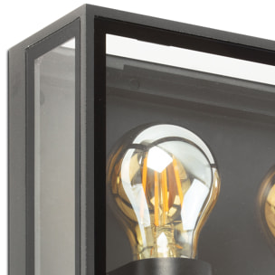 POMO LED Lampe applique gris foncé