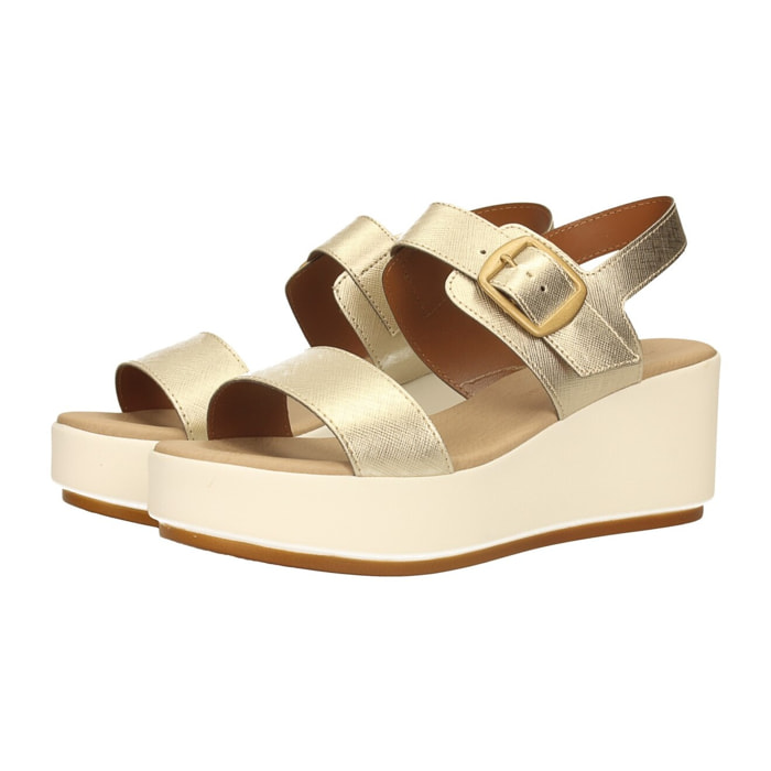 Sandali Donna Tata Italia Dorato