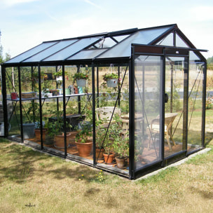 Serre de jardin en verre COMBO - 8,61m2