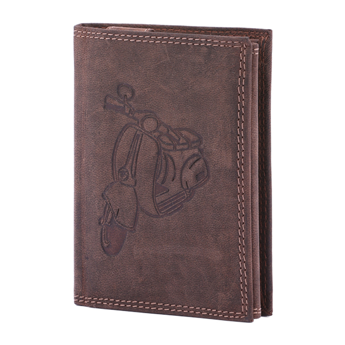 Portafoglio  da uomo In Vera pelle Made in Italy 10x13x3 cm