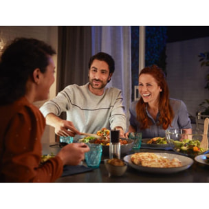 Ampoule LED connectée PHILIPS HUE GU10 White&Color Ambiance pack de 2