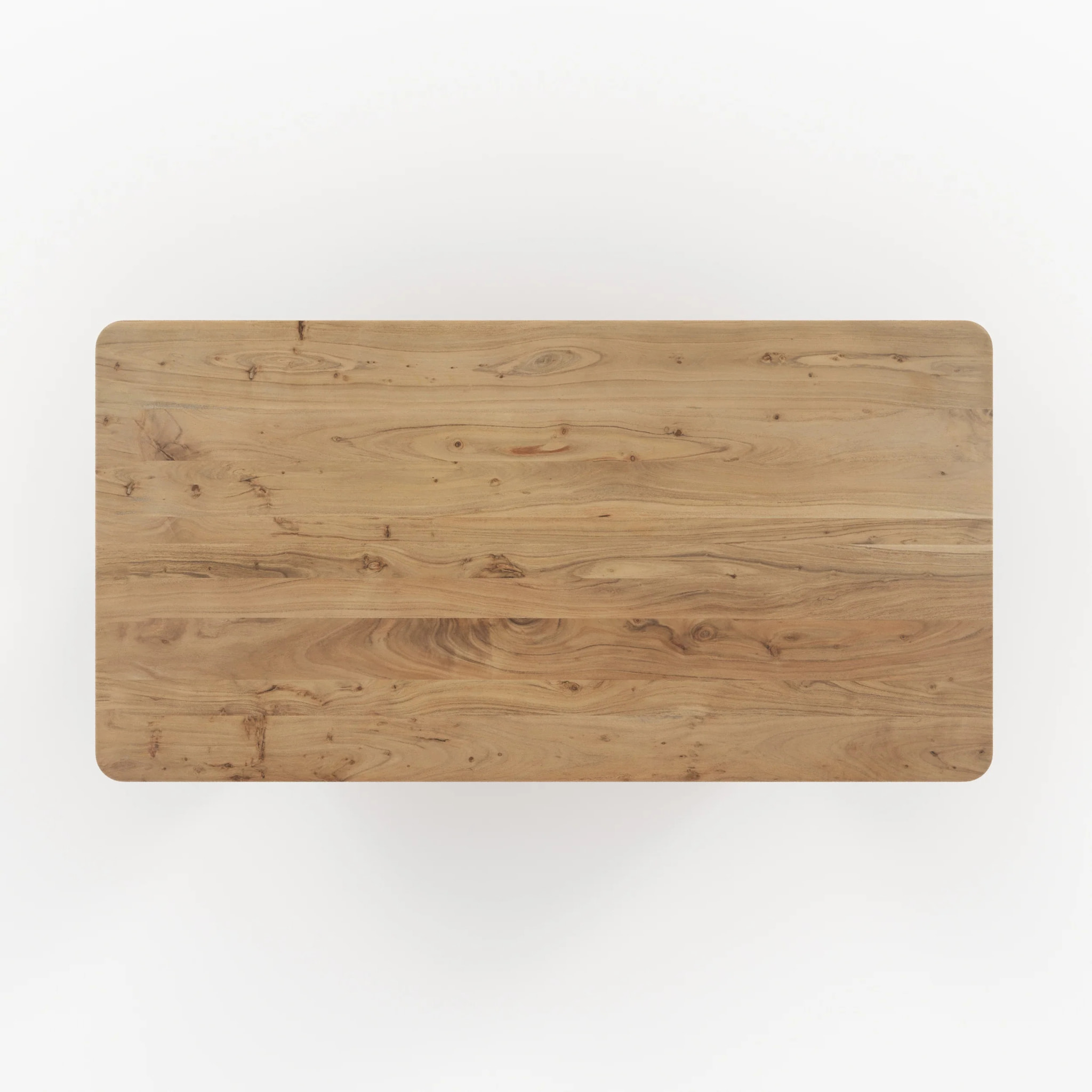 Table rectangulaire en bois d'acacia 6 personnes - Andrea