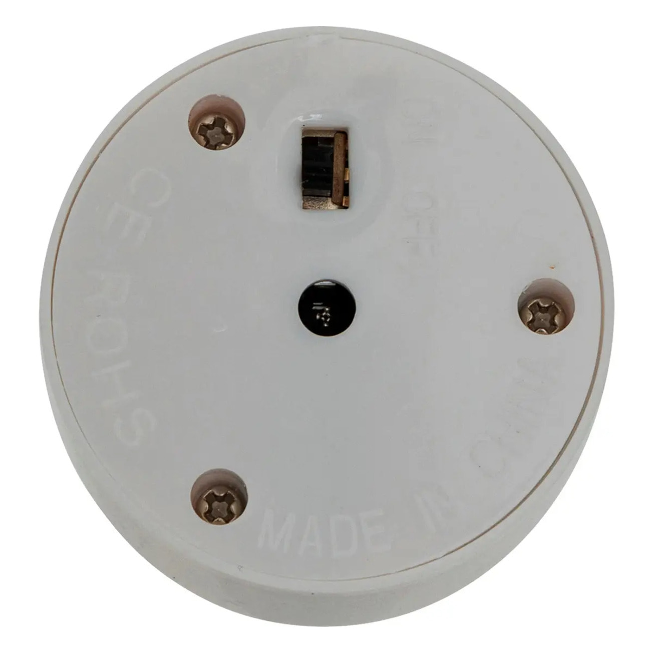 Lot de 4 bougies chauffe-plats LED rechargeables Aitor blanc