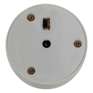 Lot de 4 bougies chauffe-plats LED rechargeables Aitor blanc