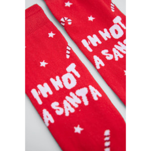 Confezione di boxer e calzini con dettagli natalizi