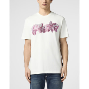 PHILIPP PLEIN Round Neck T-Shirt Gummy Plein Stones
