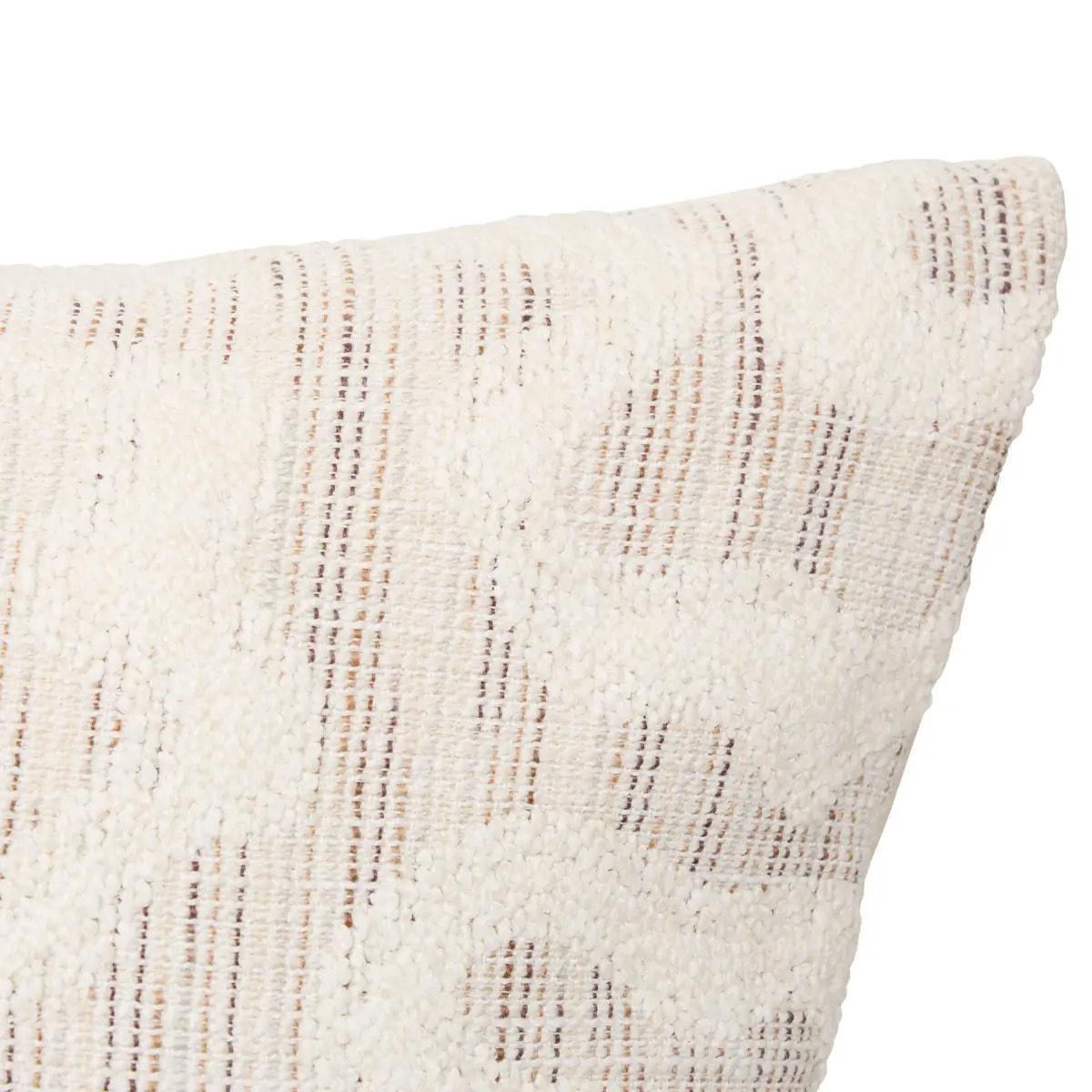 Coussin Betima rectangulaire 50x80cm blanc