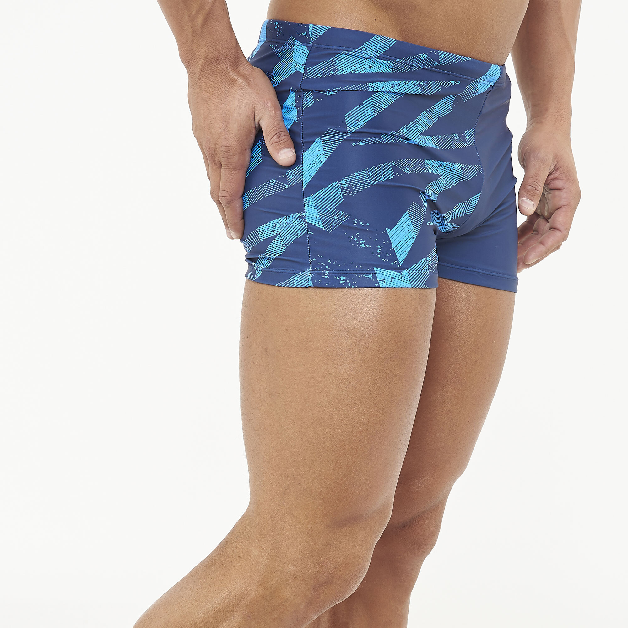 Costume boxer da nuoto HALLEK blu azzurro