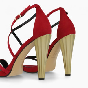 SANDALIAS ROJAS YURAKI