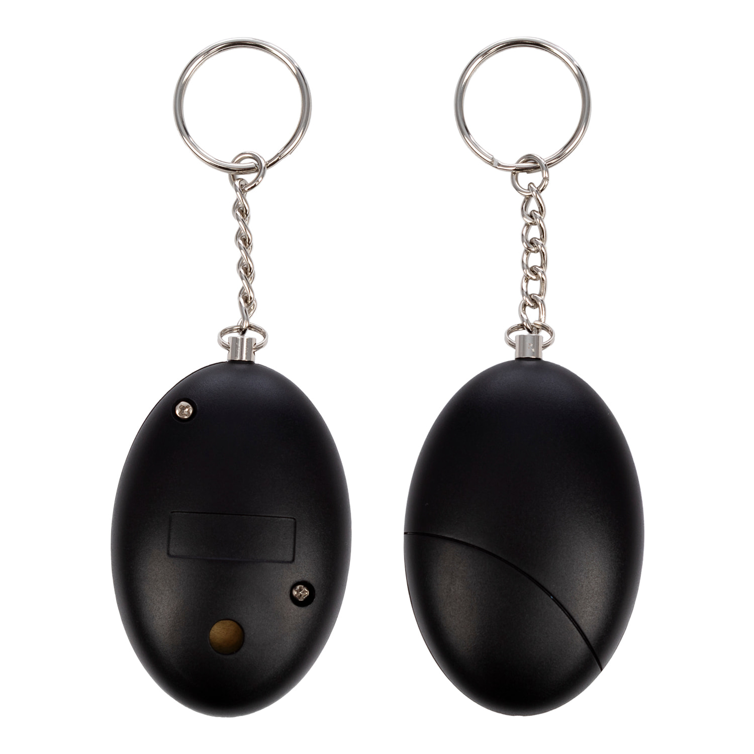 Allarme SOS personale con luce LED brillante e suono di 120dB. Batteria A23 inclusa e attivazione rapida tirando l'anello.