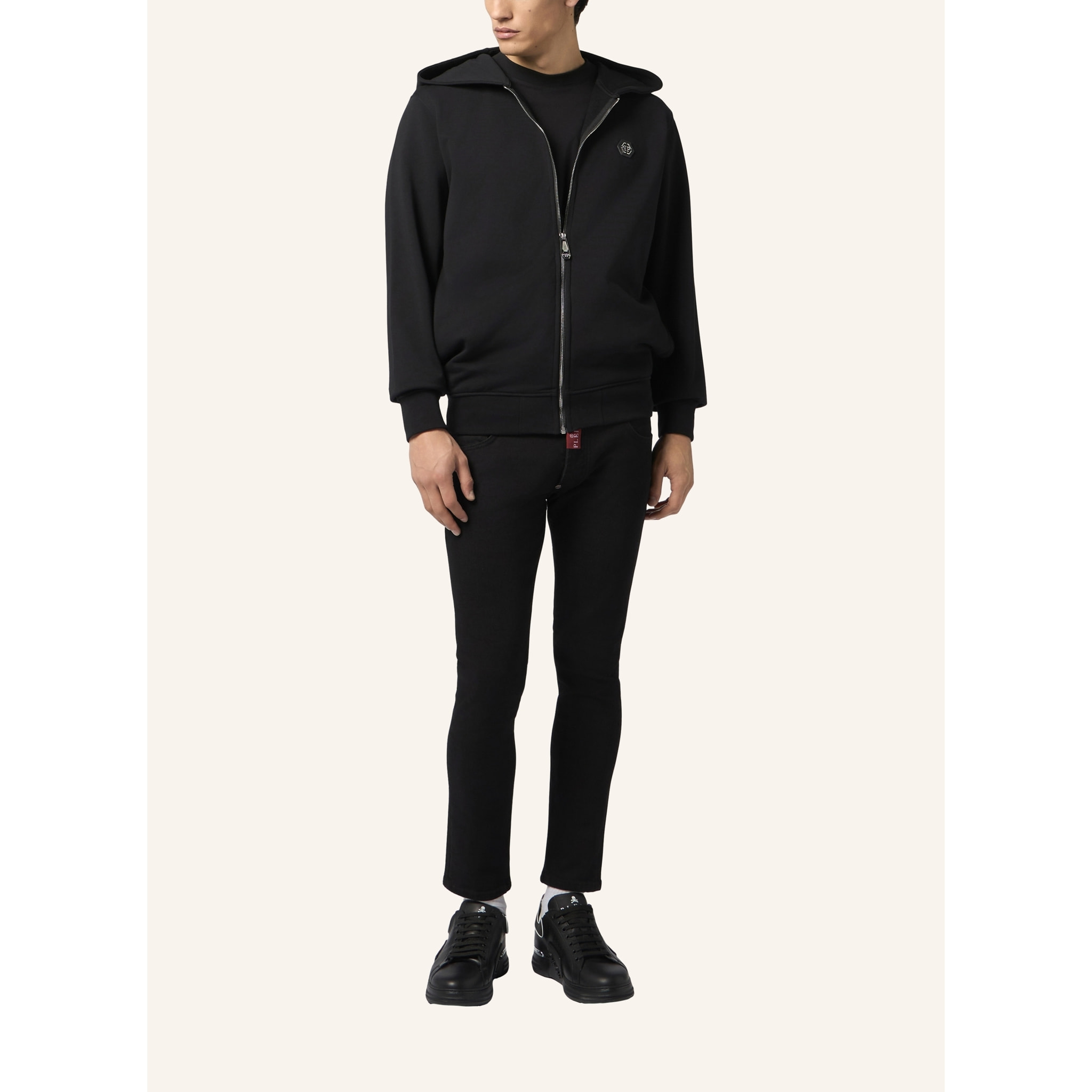 PHILIPP PLEIN Zip Hoodie Basic