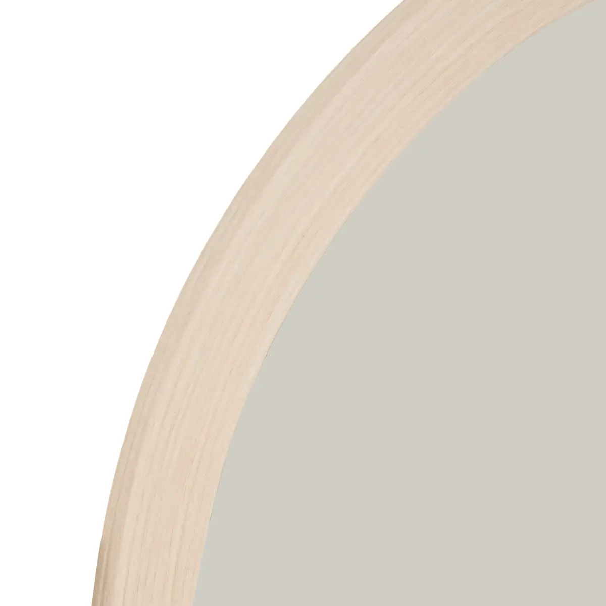 Miroir Kendra ovale 68x98cm beige