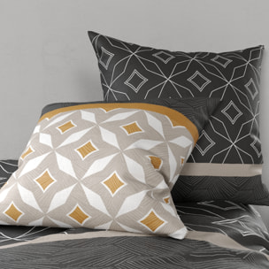 Parure Housse De Couette 3pcs 100% coton 57fils Ota