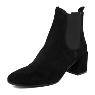 EYE STIVALETTO CHELSEA CON TACCO NERO