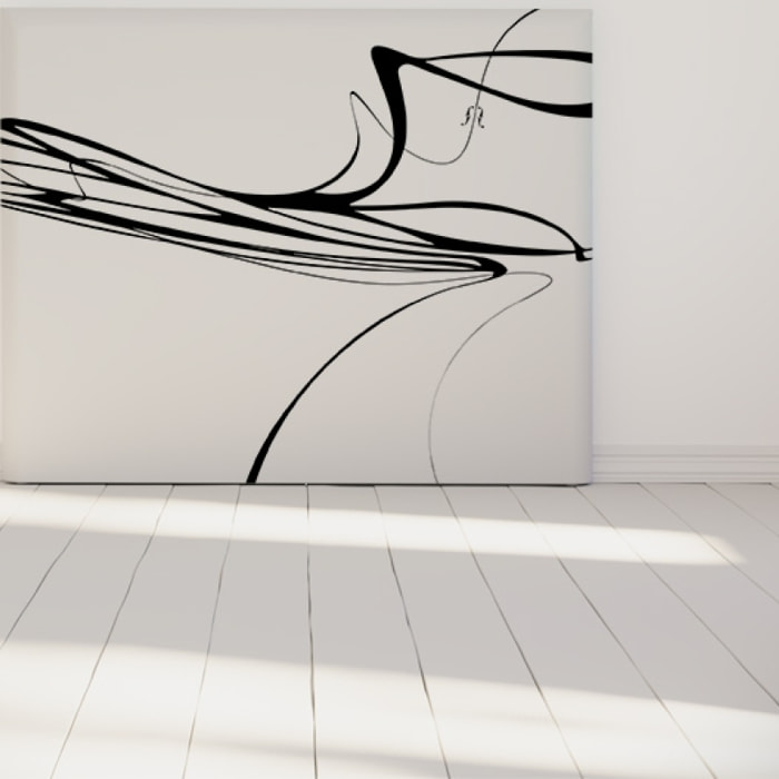 Tête de lit Svefn-G-Englar | Coloris Blanc | Largeur au choix