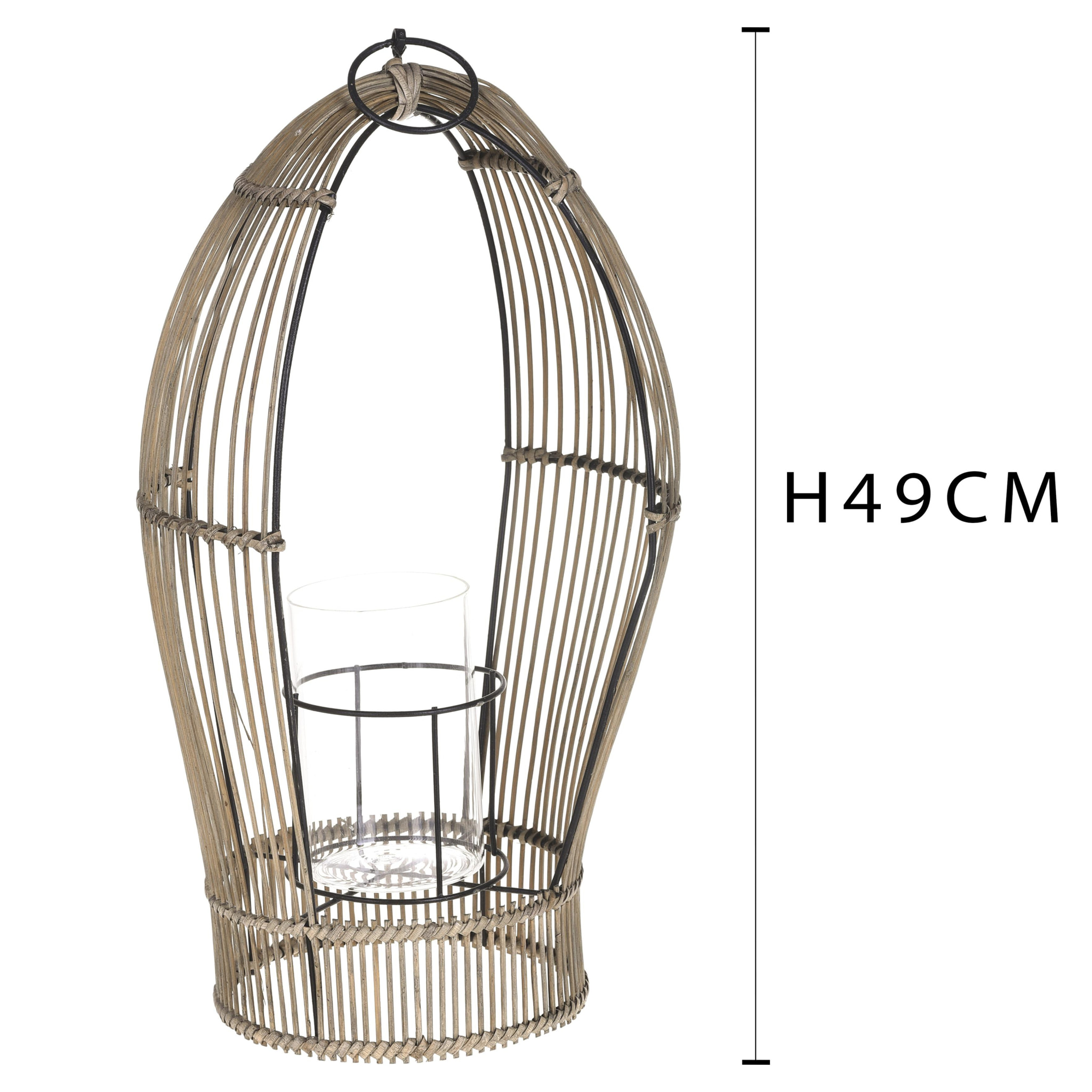 Lanterna - Pezzi 1 - 23xH49x18cm - Bianchi Dino SpA