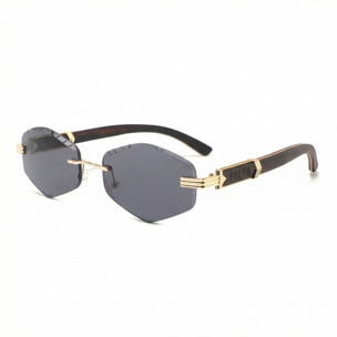 Gafas de Sol Feler 1819-1 Polarizadas de Madera Unisex 57 mm