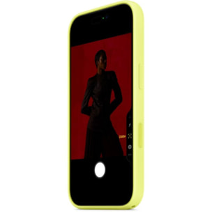 Coque APPLE iPhone 17 Pro MagSafe silicone Jaune