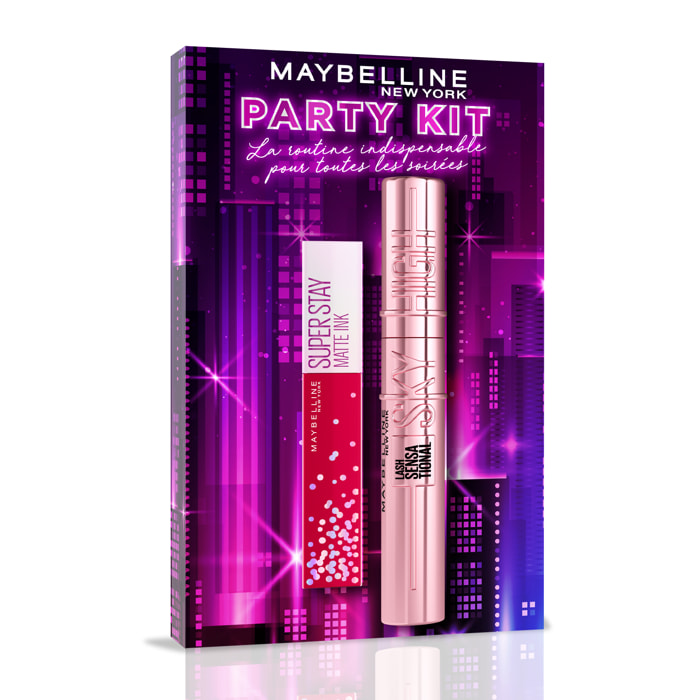 Coffret Mascara Sky High Edition Limitée & Superstay Matte Ink Collection Birthday
