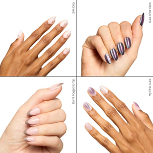 xPRESS-ON - My Pink Aura - Faux ongles réutilisables, effet gel - OPI