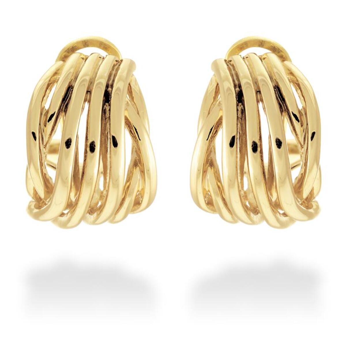 Pendientes Lux by Lux acabados en Oro Amarillo de 18 Kts