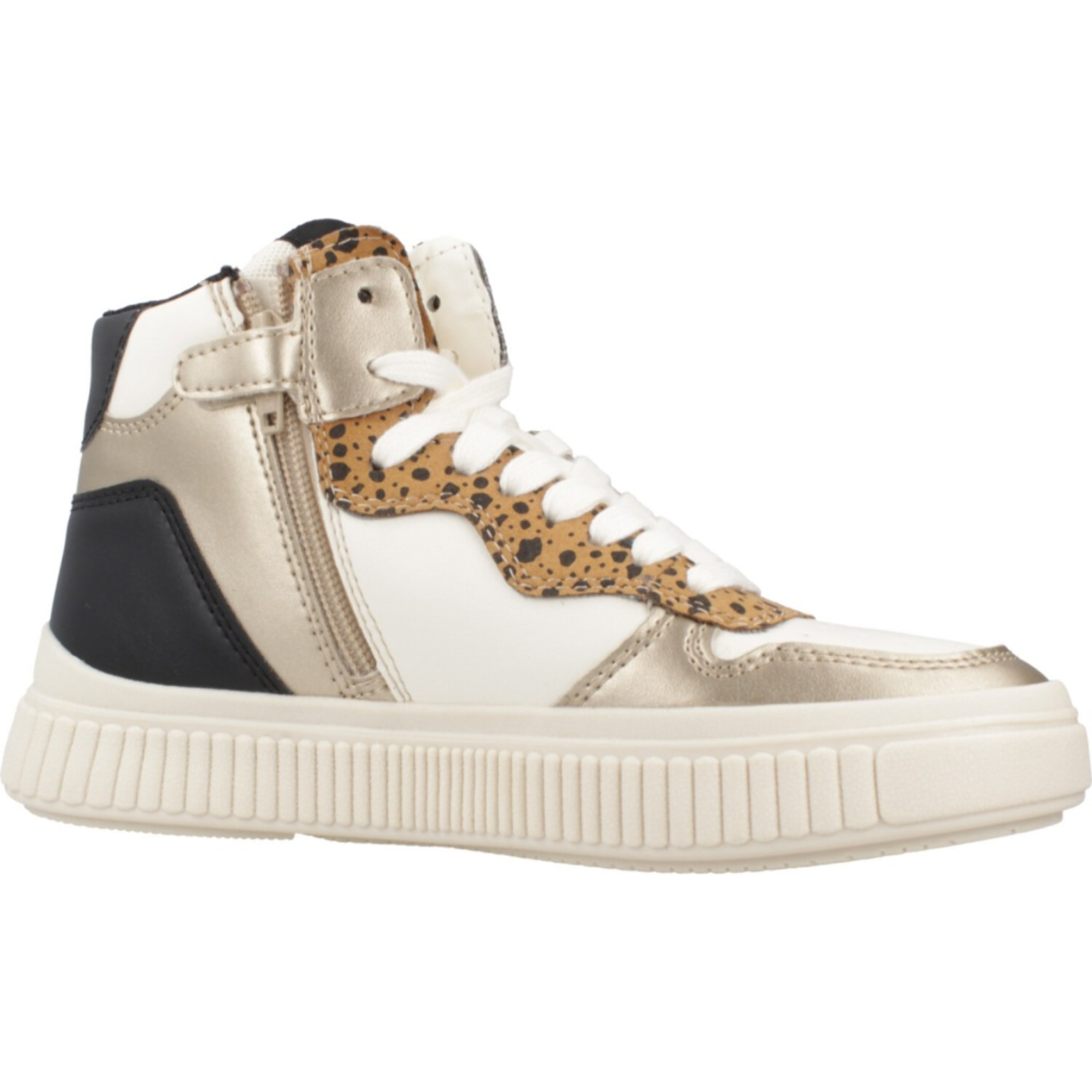 Zapatillas Niña de la marca GEOX  modelo J LAQUINNY GIRL ANIMAL PRINT