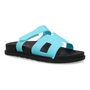 Chanclas de mujer, comodas y elegantes diseño moderno con adorno en la pala