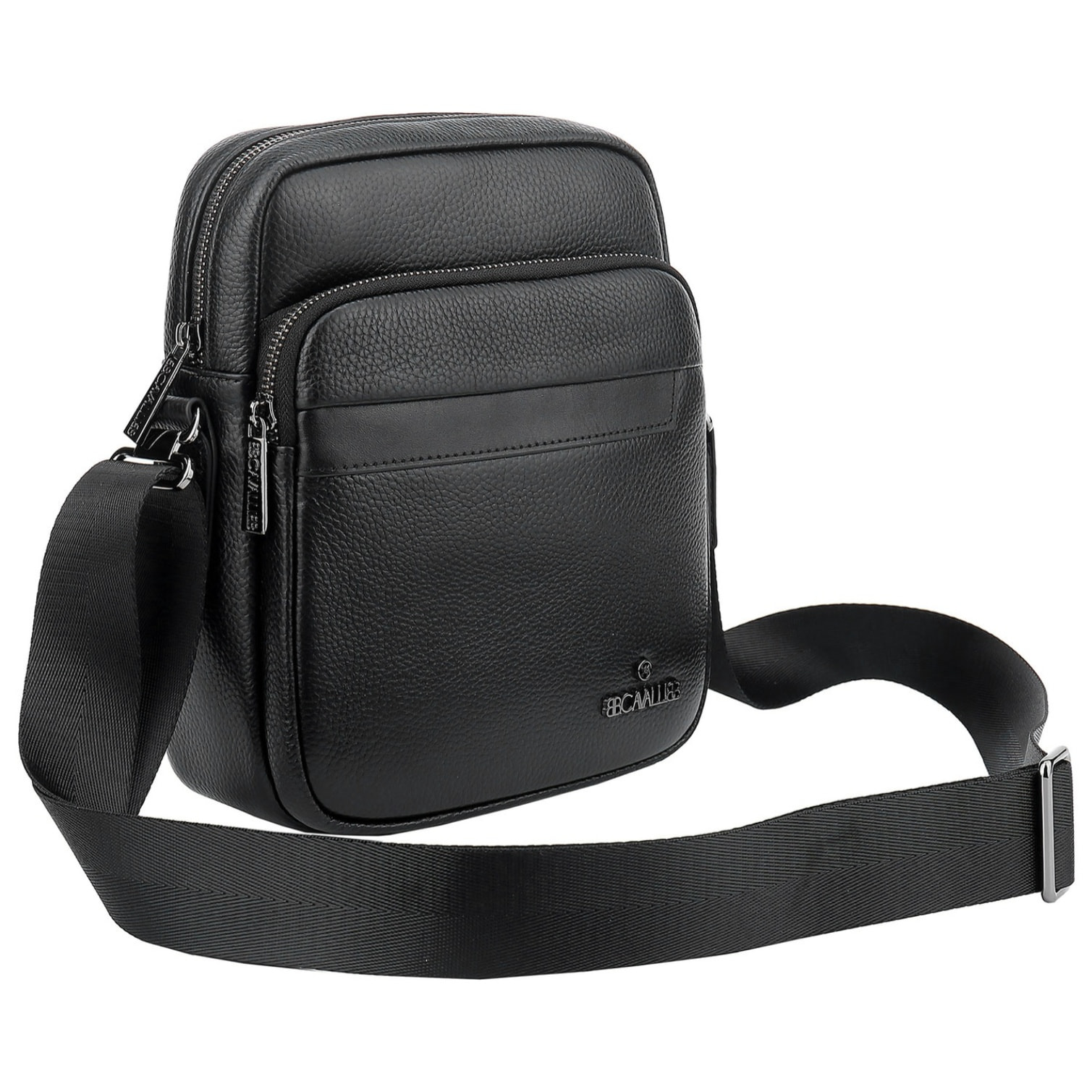 Borsa a tracolla da uomo - Modello Cremona - 100% pelle - 20.0 x 25.0 x 8.0 cm