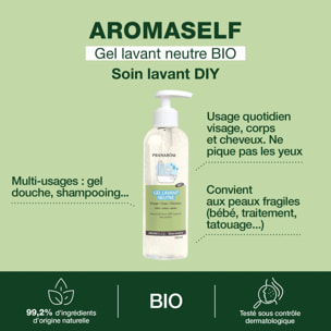 Pranarom - Gel lavant neutre - Bio - 250 ml