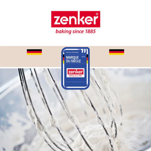 Set de 2 couvercles 30/30 cm en plastique avec 2 ustensiles Zenker Smart Pastry