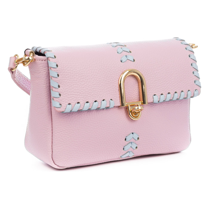 Basicò Bolso de mano Mujer. Piel auténtica Dollaro